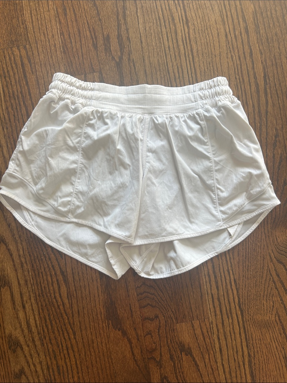 lululemon athletica White Layered Athletic Shorts